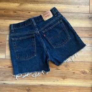 levi’s jean shorts - w8
